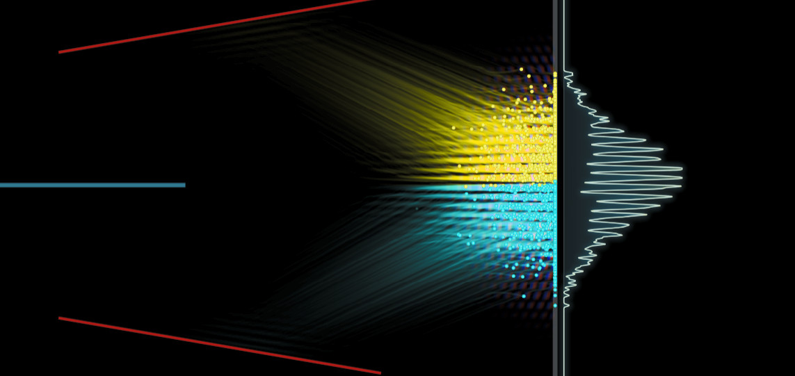 Wave paths and Bohmian trajectories in a delayed-choice interferometer